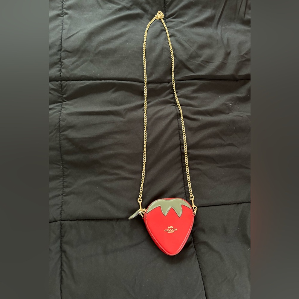 Strawberry 🍓 Coach crossbody bag!